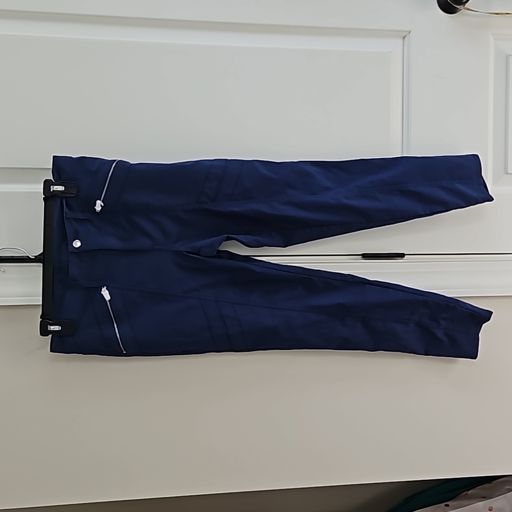 nwot ladies lisa Rinna collection blue sz 8 ankle pants